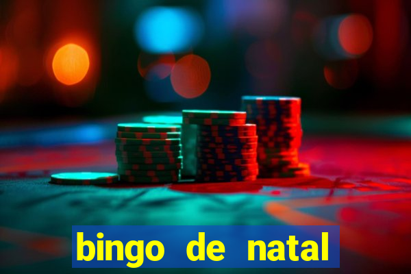 bingo de natal para imprimir gratis